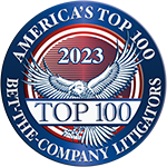 America's Top 100 Bet The Company Litigators